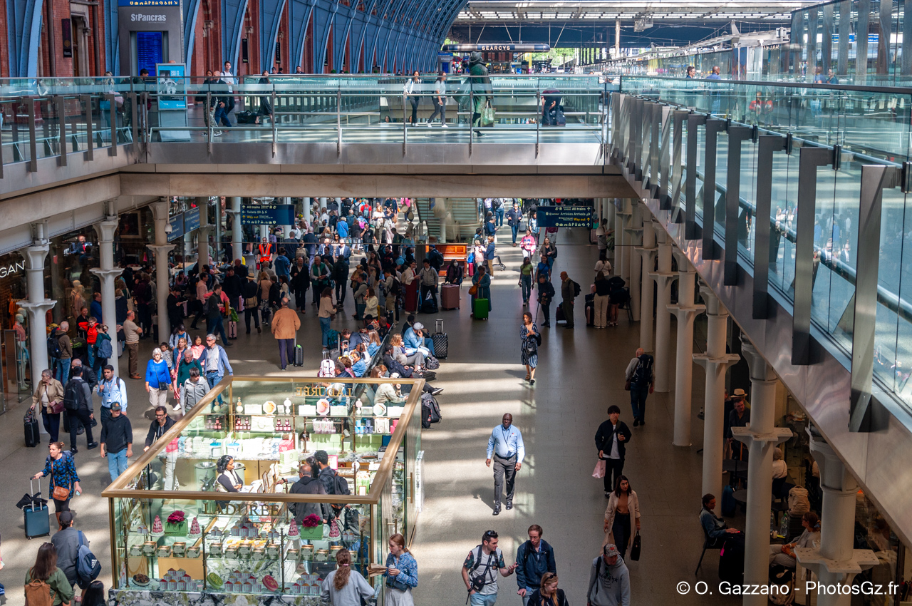 Gare de Londres St Pancras